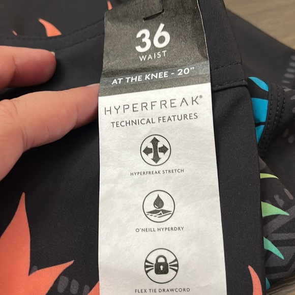 NWT! O’Neill Hyperfreak board shorts. At the knee. - Picture 13 of 13